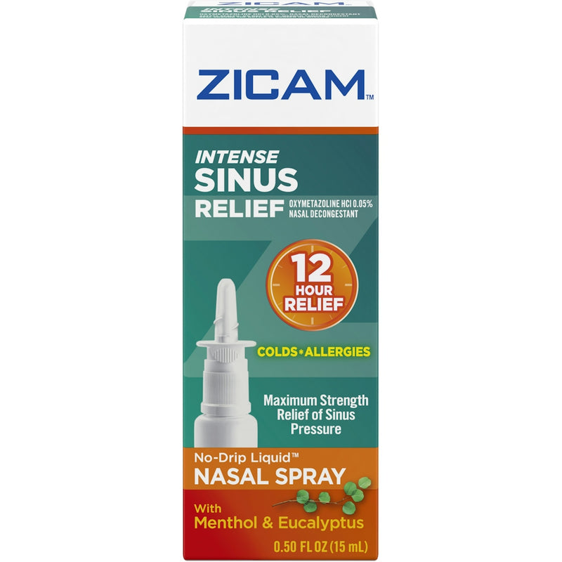 Zicam Zicam® Intense Sinus Relief – No Drip Nasal Spray (0.5 Fl Oz) Health & Beauty White Smoke