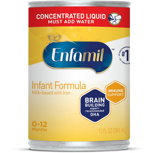 Enfamil Enfamil Concentrated Liquid Infant Formula Milk Based W/ Iron 0-12 Months Baby Formula