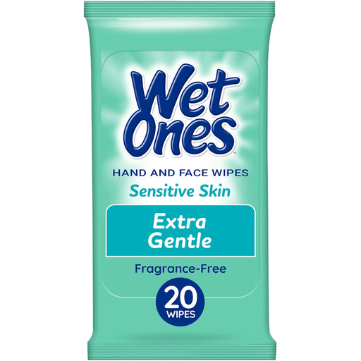 Wet Ones Wet Ones Sensitive Skin Hand Wipes Travel Pack - Fragrance Free - 20ct Bath & Body