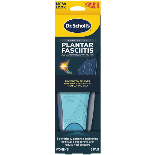 Dr. Scholl's Dr. Scholl's Plantar Fasciitis Pain Relief Orthotics For Women 6-10 Foot Care
