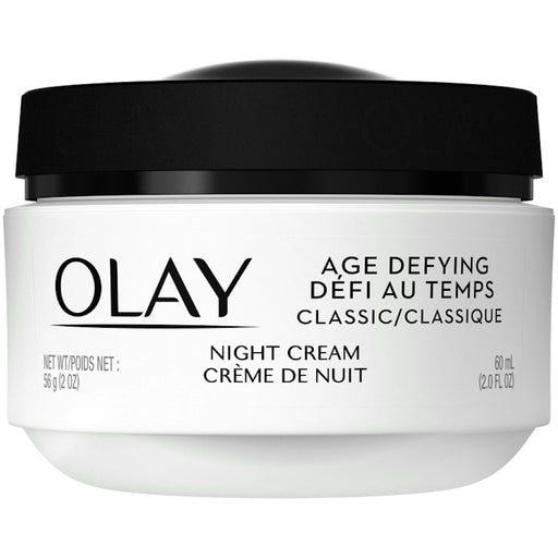 Olay Olay Age Defying Classic Night Face Cream - 2 Fl Oz Health & Beauty White Smoke