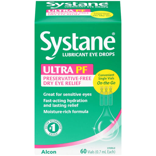 Systane Systane Ultra Lubricant Eye Drops Vials - 60ct Eye Drops & Lubricants