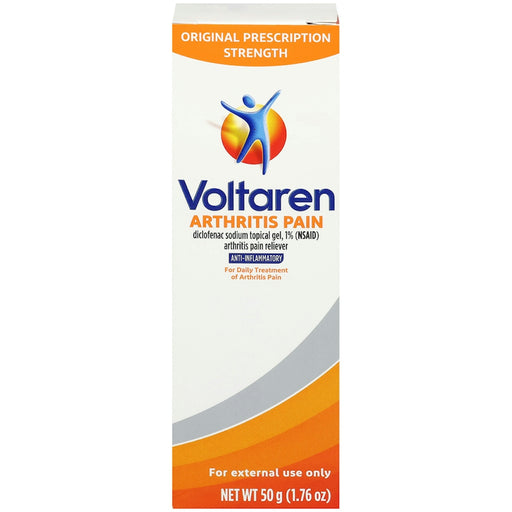 Voltaren Voltaren Original Prescription Strength Topical Gel Arthritis Pain Reliever, 1.76 Ounce Health & Beauty
