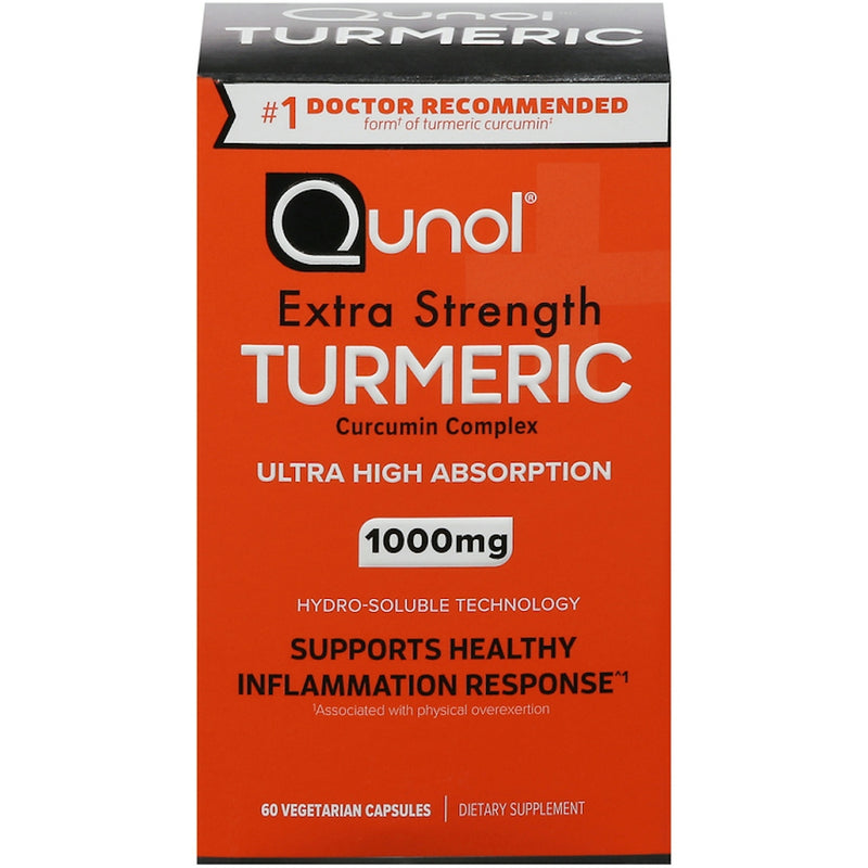 Qunol Qunol Extra Strength Turmeric 1000mg Capsules Vitamins & Supplements