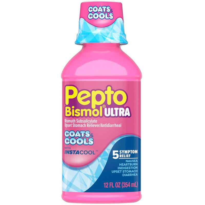 Pepto-Bismol Pepto-Bismol Ultra With Instacool Liquid - 12 Fl Oz Health & Beauty