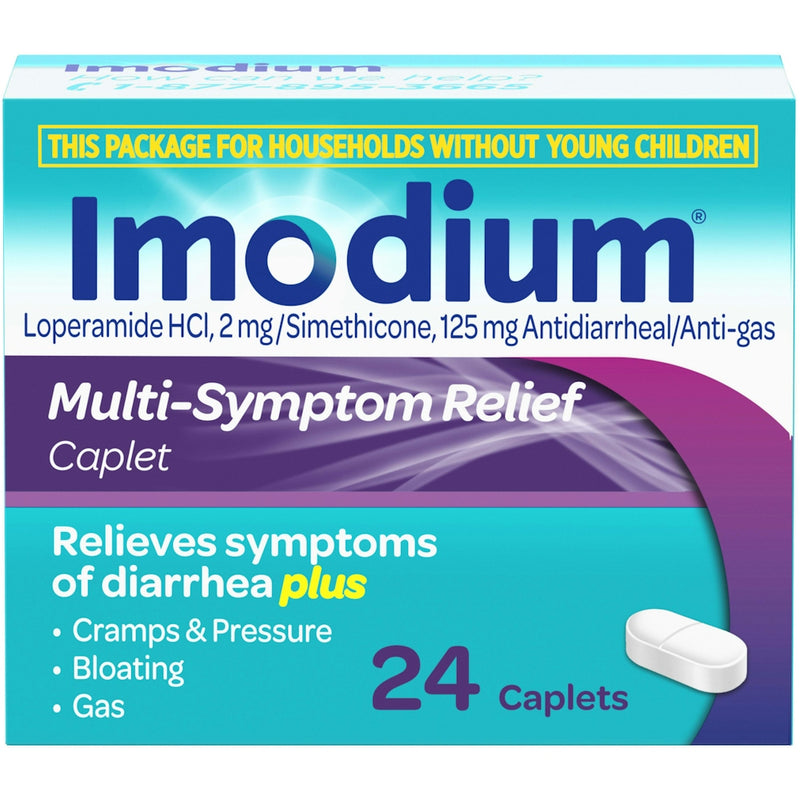 Imodium Imodium Multi-Symptom Relief Caplets - 24ct Health & Beauty