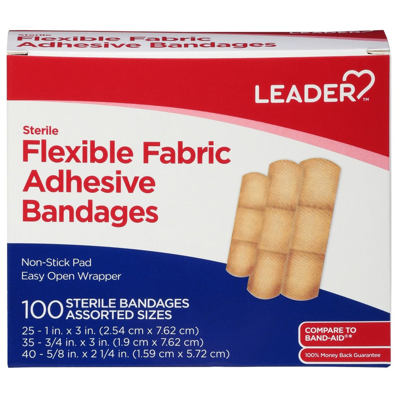 The Leader The Leader Flexible Fabric Adhesive Bandages Medical Tape & Bandages