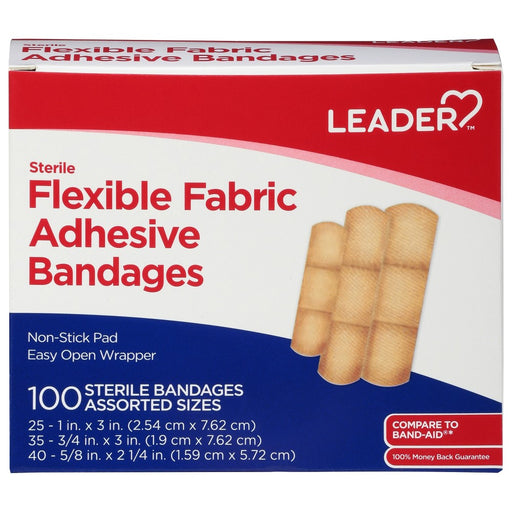 The Leader The Leader Flexible Fabric Adhesive Bandages Medical Tape & Bandages