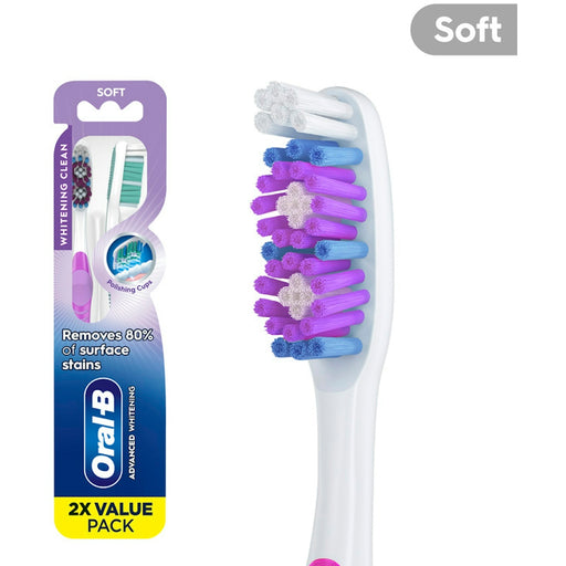 Oral-B Oral-B 3D White Vivid Soft Toothbrushes Value Pack Toothbrushes