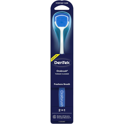 Orabrush Orabrush DenTek Fresh Breath Tongue Cleaner ( Discontinued ) Health & Beauty Midnight Blue
