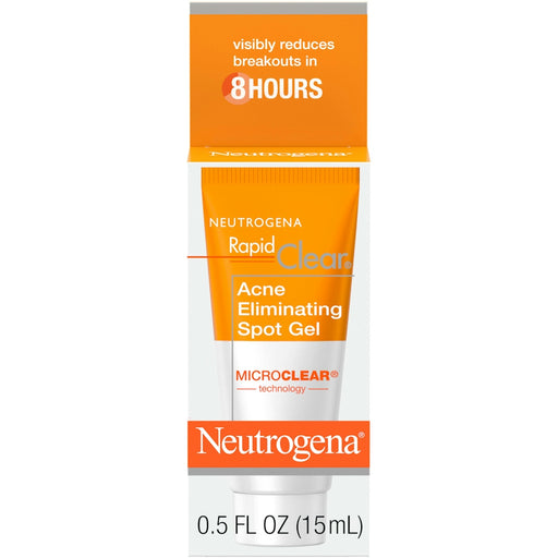 Neutrogena Neutrogena Rapid Clear Acne Eliminating Spot Treatment Gel With Witch Hazel And Salicylic Acid - 0.5 Fl Oz Skin Care