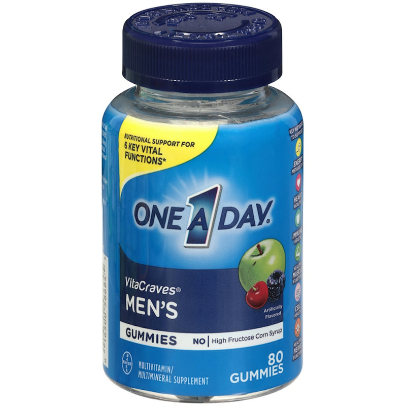 One A Day One A Day Gummies Men's Multivitamin/Multimineral Supplement Vitamins & Supplements