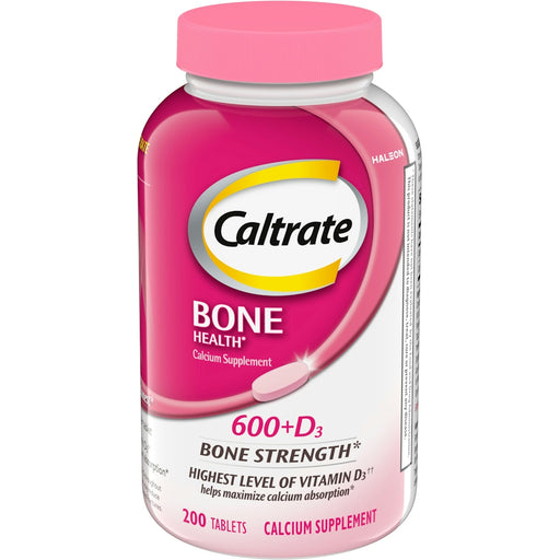 Caltrate Caltrate Bone Health 600Mg Plus D3  Tablets 200Ct Vitamins & Supplements