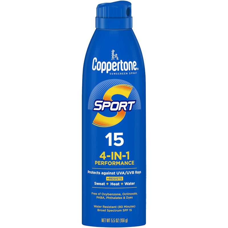 Coppertone Coppertone Sport C Spray Spf15 5.5oz (new Upc) Aero Personal Care