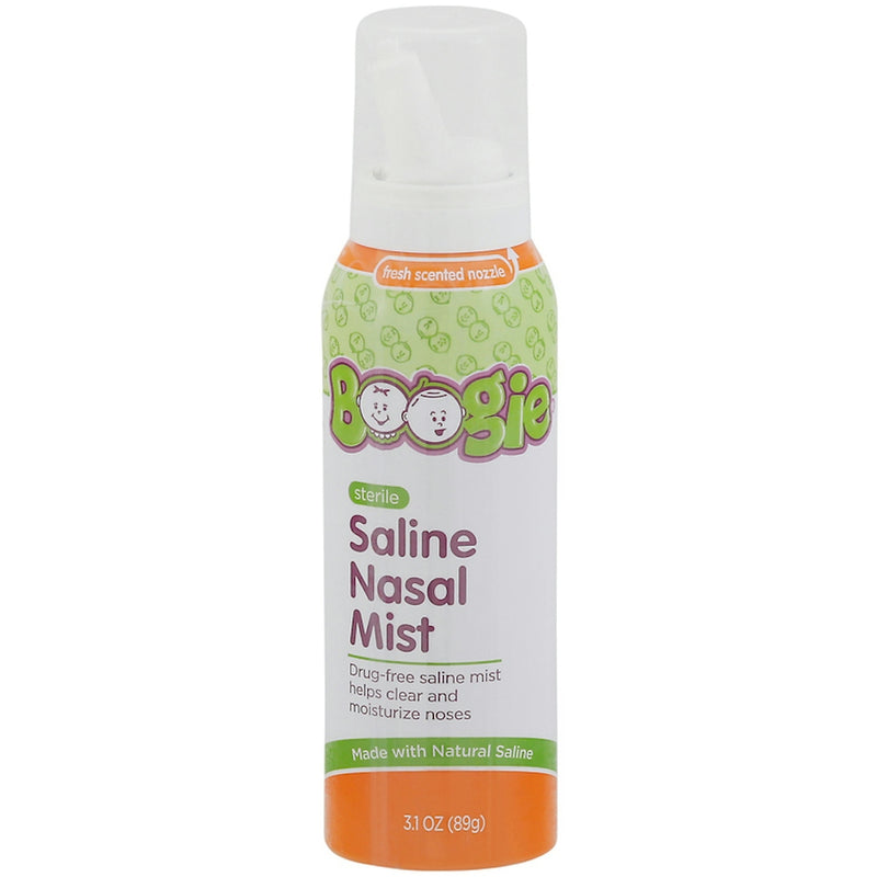 Boogie Mist Boogie Sterile Saline Nasal Mist 3.1 Oz Nozzles