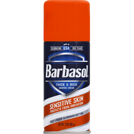 Barbasol Barbasol Sensitive Skin Thick & Rich Shaving Cream, 7 Oz, 7 Ounce Shaving Cream