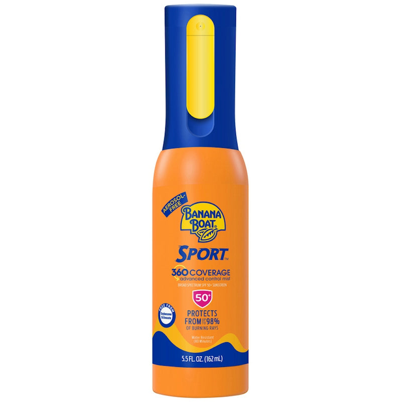 Banana Boat Banana Boat Sport 360 Coverage Advanced Control Mist Sunscreen Sprayer - SPF 50 - 5.5 Fl Oz Sunscreen