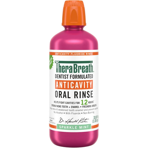 TheraBreath TheraBreath Healthy Smile Sparkle Mint Oral Rinse, 16 Fl Oz Mouthwash