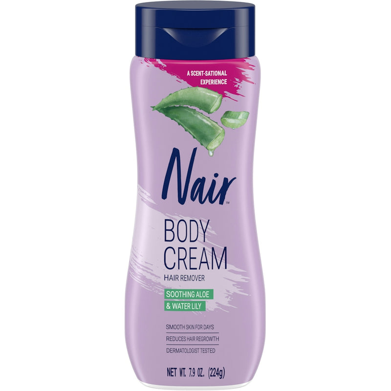 Nair Nair Body Cream Soothing Aloe/Water Lily Hair Remover 7.9 Oz Personal Care