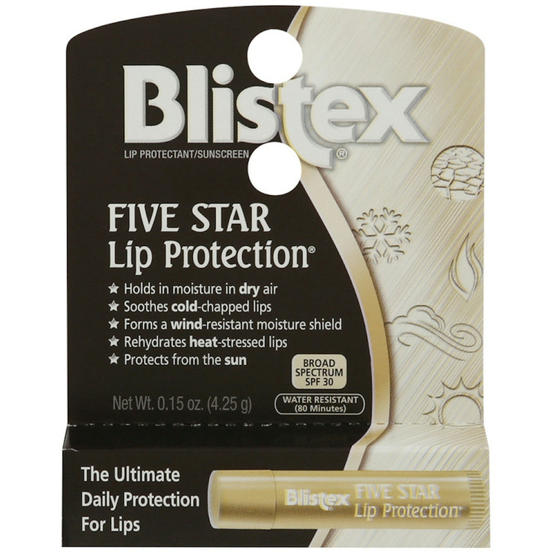 Blistex Blistex Five Star Lip Protection SPF 30 Lip & Cheek Stains Black