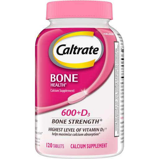 Caltrate Caltrate 600+D3 Calcium & Vitamin D3 Supplement – Bone Health – 120 Tablets Vitamins & Supplements