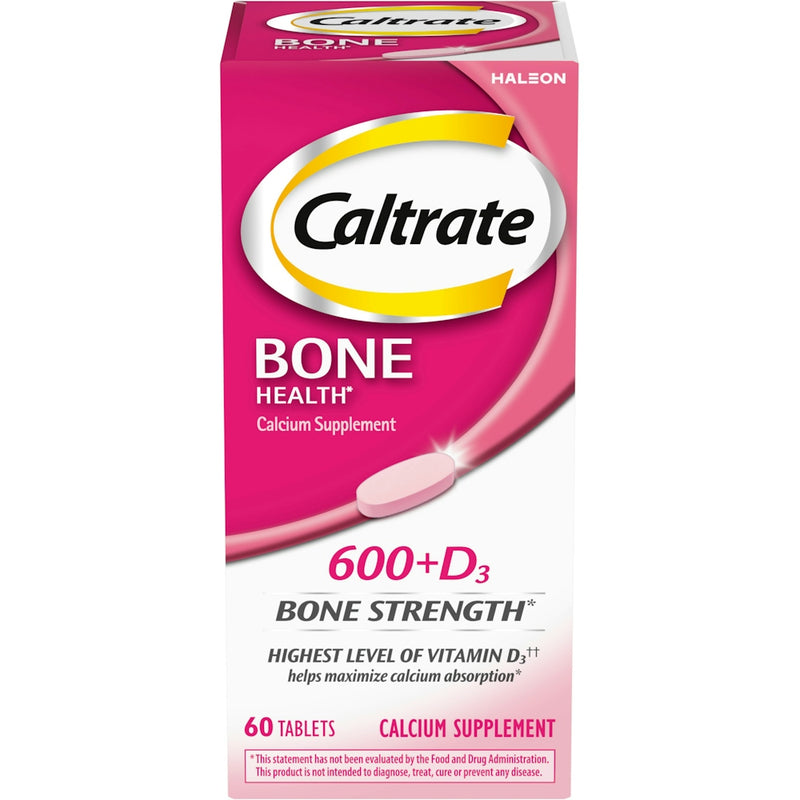 Caltrate Caltrate 600 Plus D3 Calcium And Vitamin D Supplement Tablets, Bone Health Supplements For Adults Vitamins & Supplements