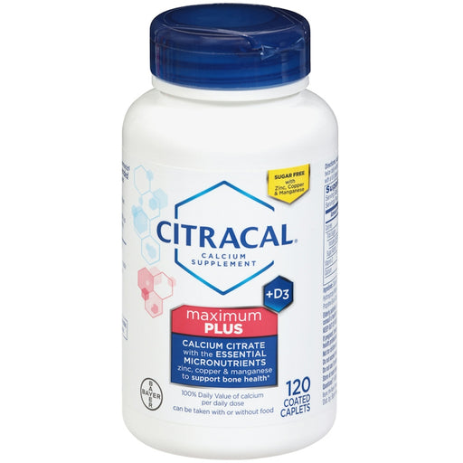 Citracal Citracal Coated Caplets Maximum Plus Calcium Citrate +D3 Vitamins & Supplements White Smoke