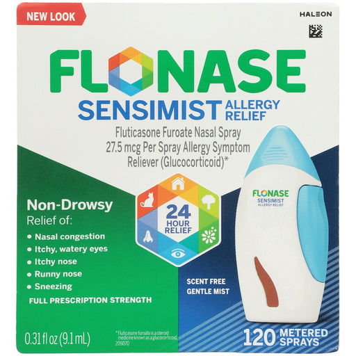 Flonase Flonase Allergy Relief, Full Prescription Strength, Non Drowsy, Nasal Spray 0.31 Fl Oz Health & Beauty