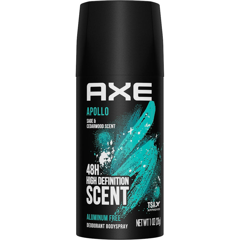 AXE AXE Apollo Body Spray Deodorant Sage & Cedarwood, 1oz Deodorant