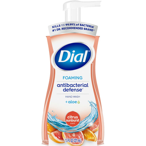Dial Dial Complete Antibacterial Foaming Hand Wash, Citrus Sunburst, 7.5 Fl Oz Personal Care