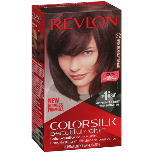 Revlon Revlon Beautiful Color Permanent Hair Color, Dark Mahogany Brown Hair Color