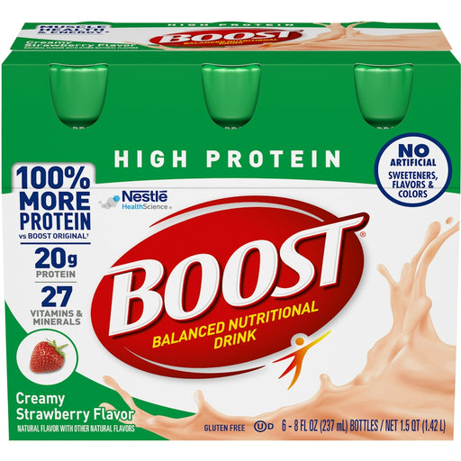 Boost Boost High Protein Creamy Strawberry Complete Nutritional Drink Fitness & Nutrition