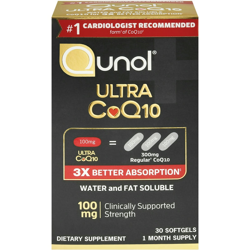 Qunol Qunol Ultra 100 Mg CoQ10 Dietary Supplement Softgels Vitamins & Supplements