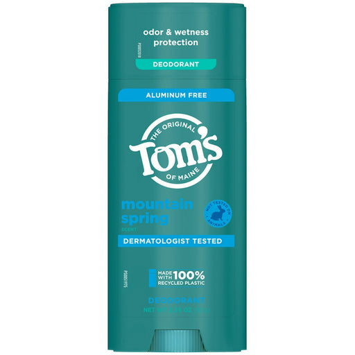 Tom's of Maine Tom's of Maine Deodorant, Mountain Spring Scent, Aluminum Free Deodorant