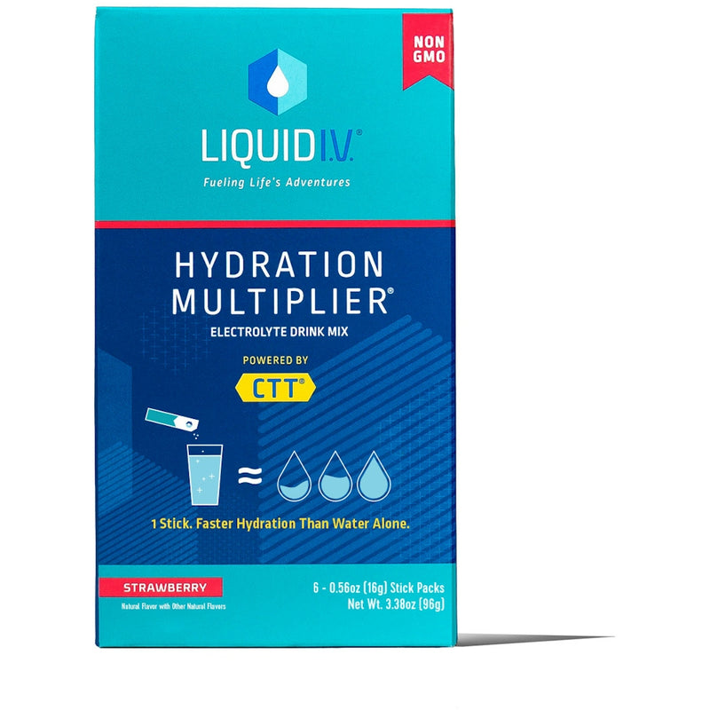 Liquid I.V. Liquid I.V. Hydration Multiplier® – Strawberry Electrolyte Drink Mix Beverages