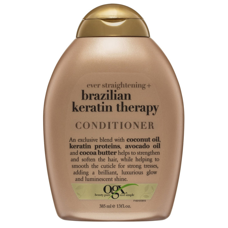 OGX OGX Ever Straight Conditioner Brazilian Keratin Therapy 13 Oz Conditioners