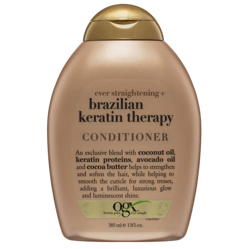 OGX OGX Ever Straight Conditioner Brazilian Keratin Therapy 13 Oz Conditioners