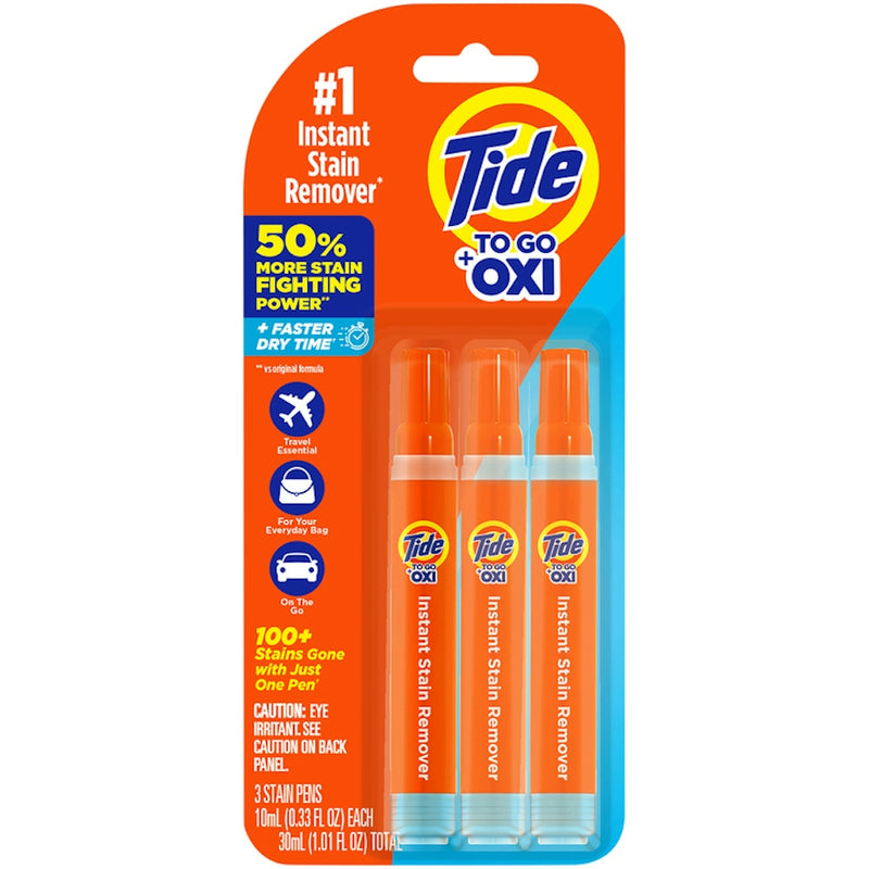 Tide Tide To Go Pen, Instant Stain Remover Pet Odor & Stain Removers Orange Red