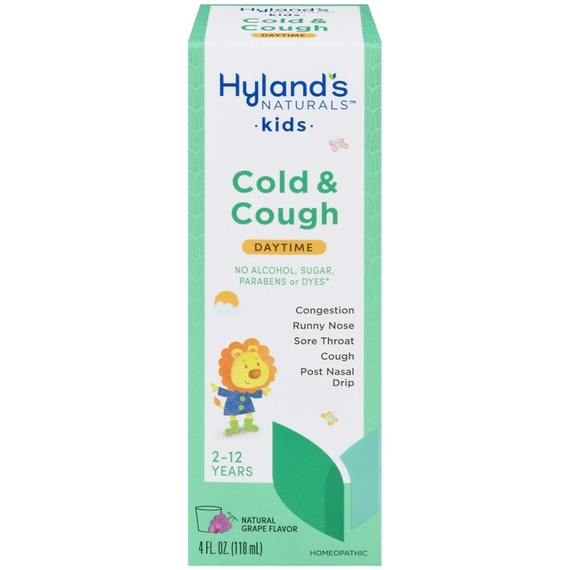 Hyland's Hyland's Naturals Kids Daytime Natural Grape Flavor  Cold & Cough 4 Fl Oz Grapes