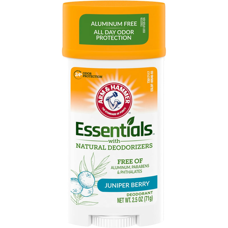 Arm & Hammer Arm & Hammer Essentials Natural Deodorant, Clean Juniper Berry, 2.5 Oz Deodorant