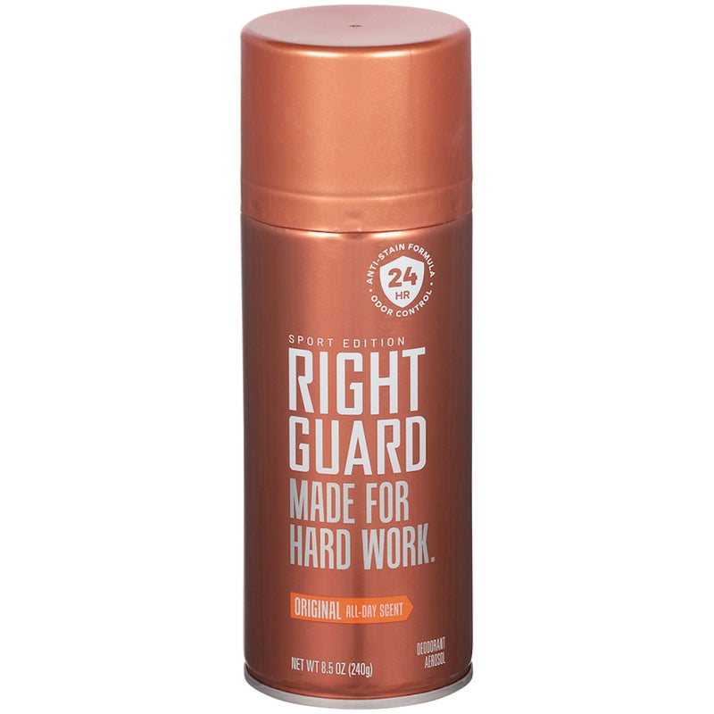 Right Guard Right Guard Deodorant Aerosol, Original All Day Scent 8.5 Oz Deodorant
