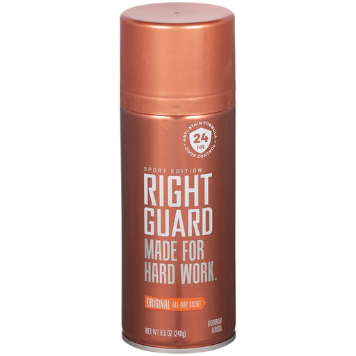 Right Guard Right Guard Deodorant Aerosol, Original All Day Scent 8.5 Oz Deodorant