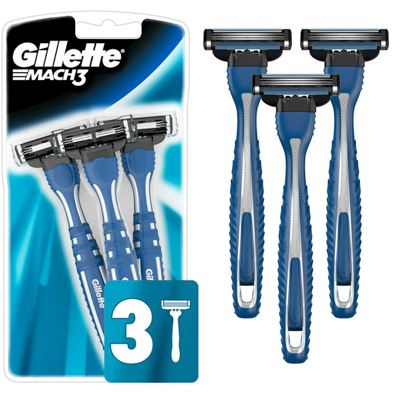 Gillette Gillette MACH3 Smooth Shave Disposable Razors Shaving & Grooming
