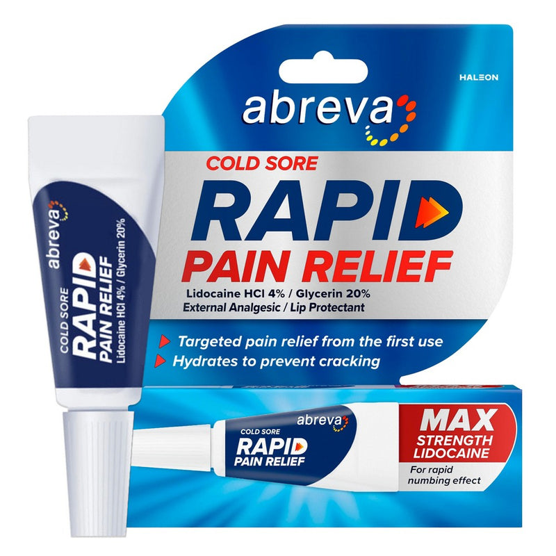 Abreva Abreva Cold Sore Rapid Relief Cream  0.11 Oz Personal Care