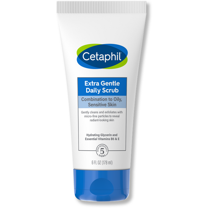 Cetaphil Gentle Exfoliating Facial Cleanser Daily Scrub 6 Fl Oz