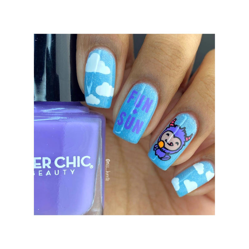UberChic Beauty Seas The Day Stamping Plate