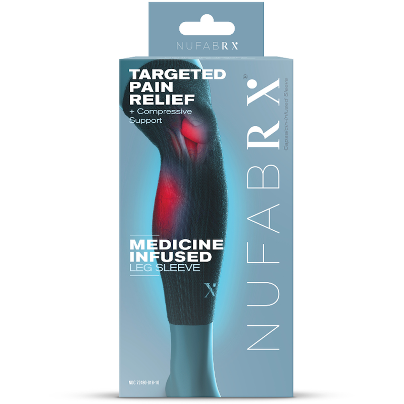 Nufabrx Nufabrx Capsaicin Infused Compression Lower Leg Sleeve Medicine & Drugs