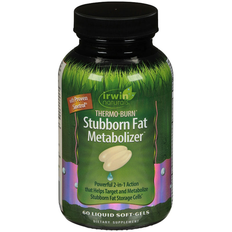 Irwin Naturals Irwin Naturals Thermo Burn Stubborn Fat Metabolizer 60 Liquid Softgel Vitamins & Supplements