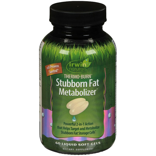Irwin Naturals Irwin Naturals Thermo Burn Stubborn Fat Metabolizer 60 Liquid Softgel Vitamins & Supplements