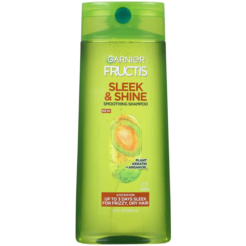 Fructis Fructis Garnier Sleek & Shine Shampoo For Frizzy, Dry, Unmanageable Hair - 22 Fl Oz Shampoo